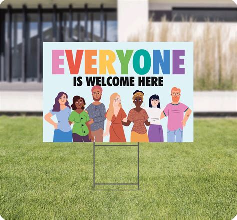onclusive login|diversity yard sign.